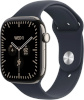 Apple Watch Series 12 46mm GPS + Cellular, M/L, Natural Titanium Case, Navy Blue Sport Band, titaan/sinine