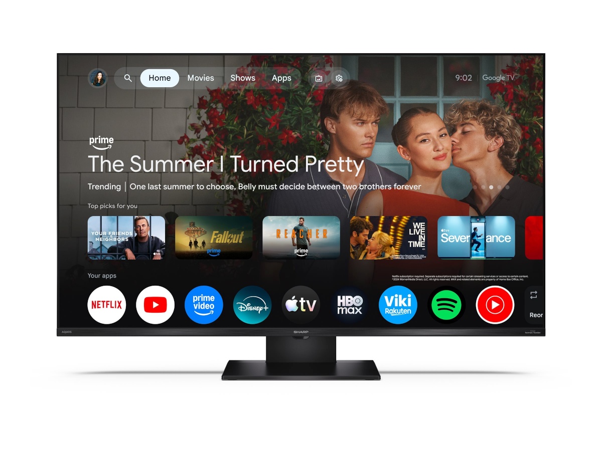 Sharp televiisor 43HR7265E 43" (108cm) 4K Ultra HD QLED Google TV |