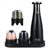 Adler Electric Salt and pepper grinder AD 4449b 7 W, Housing material ABS plastic, Lithium, Matte must