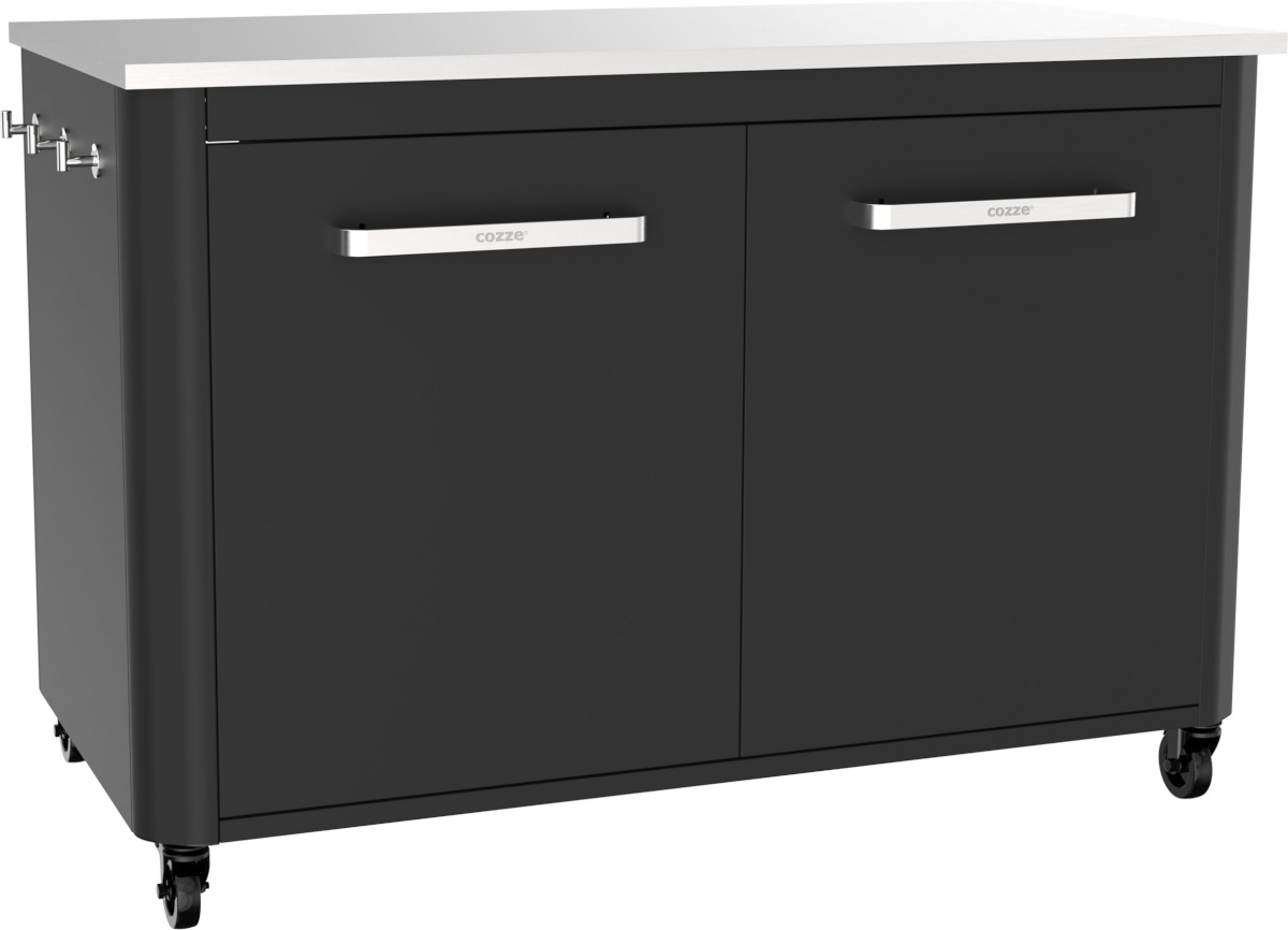 Cozze Outdoor Kitchen väliköök/laud, kahe uksega