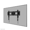 NeoMounts LEVEL-750 WL30-750BL16 Fixed heavy duty seinakinnitus Wall Mount - 42-86" screen - max 125 kg - VESA 100x100-600x400 - d 4,2 cm - level adjustme |