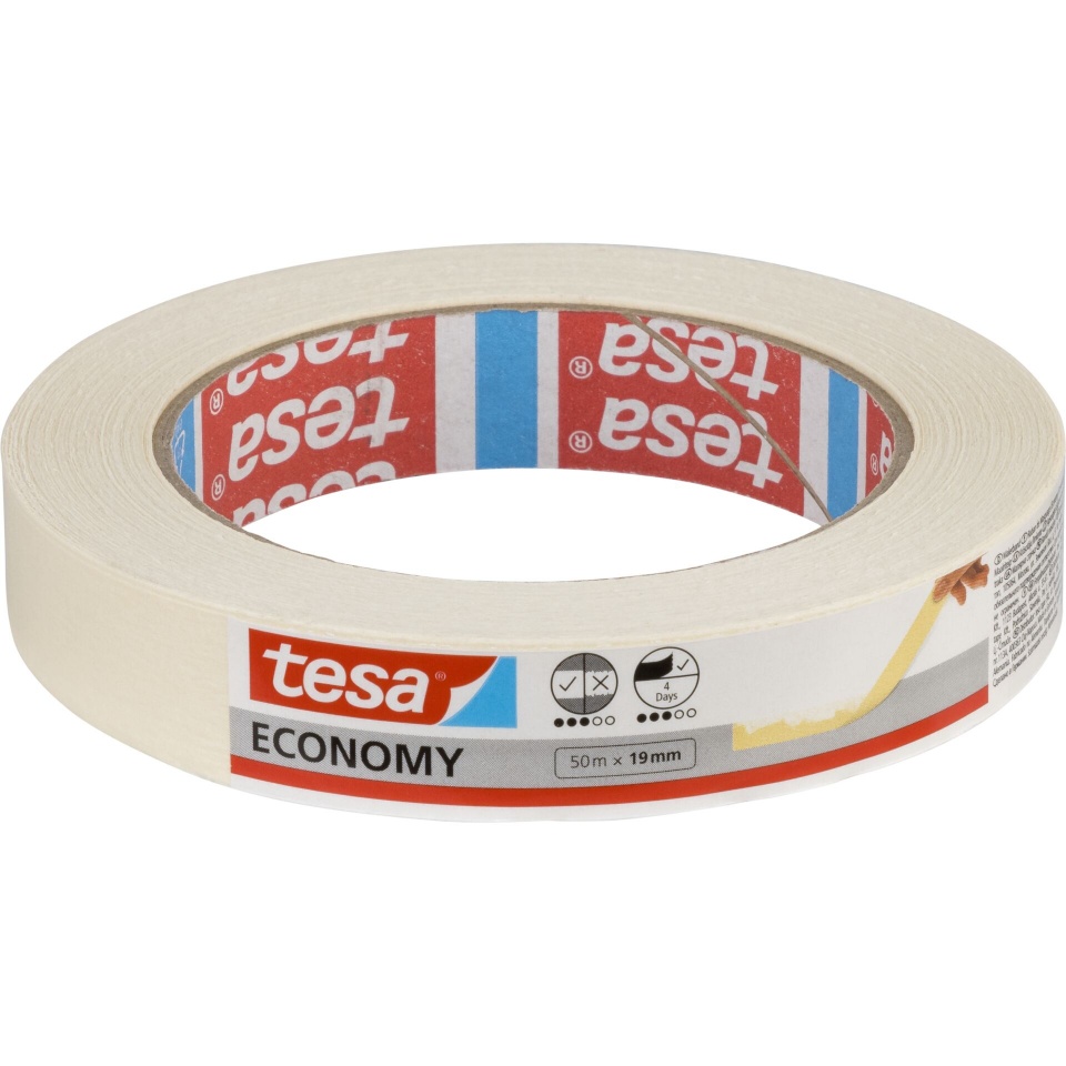 Tesa maalriteip Masking Tape 50m x 19mm General Purpose 05286