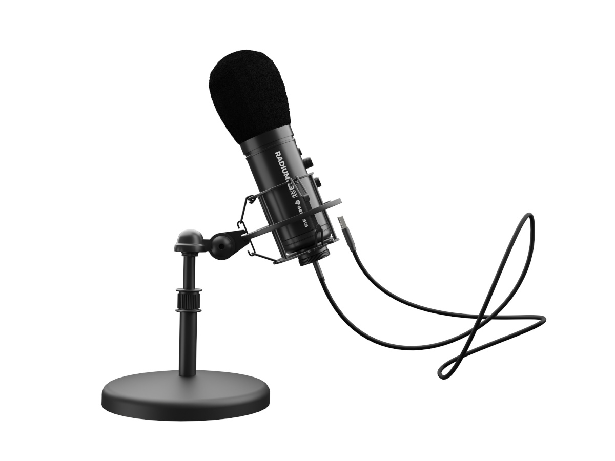 Genesis kõrvaklapid GENESIS Radium 600 G2 Studio mikrofon with stand/USB | Genesis