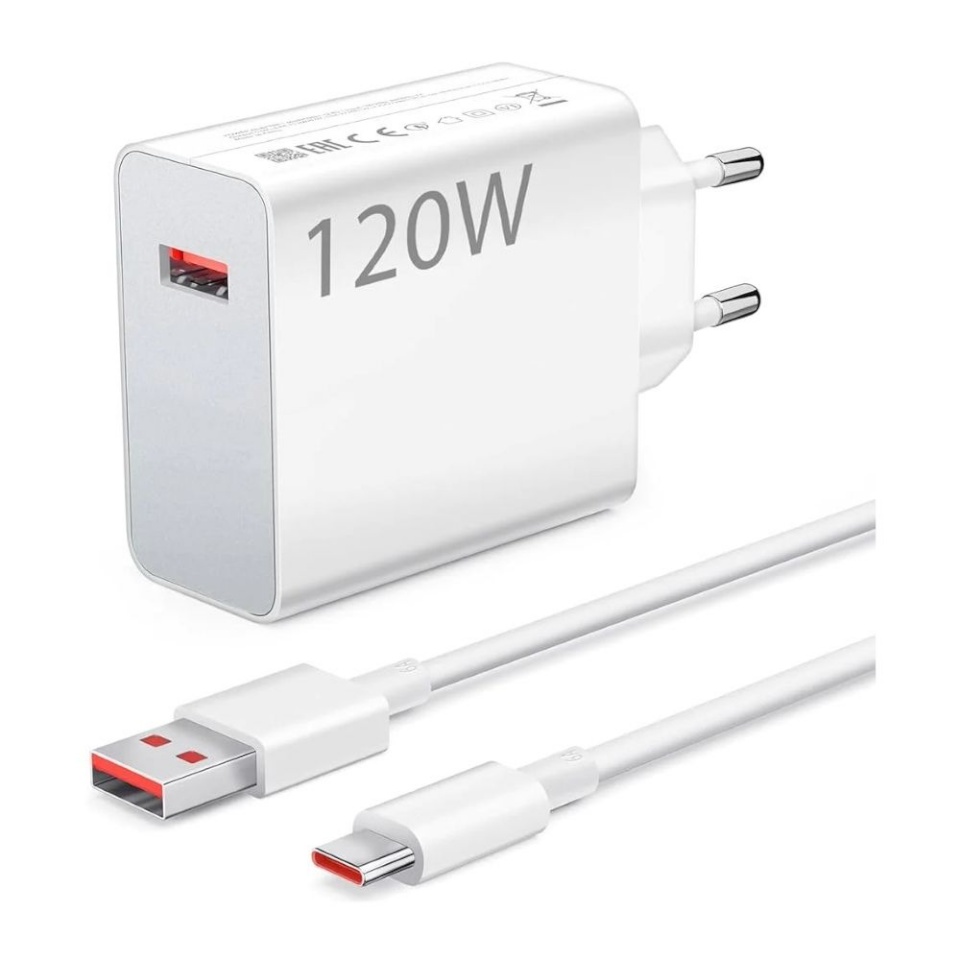 Xiaomi seinalaadija 120W HyperCharge Combo (Type-A)