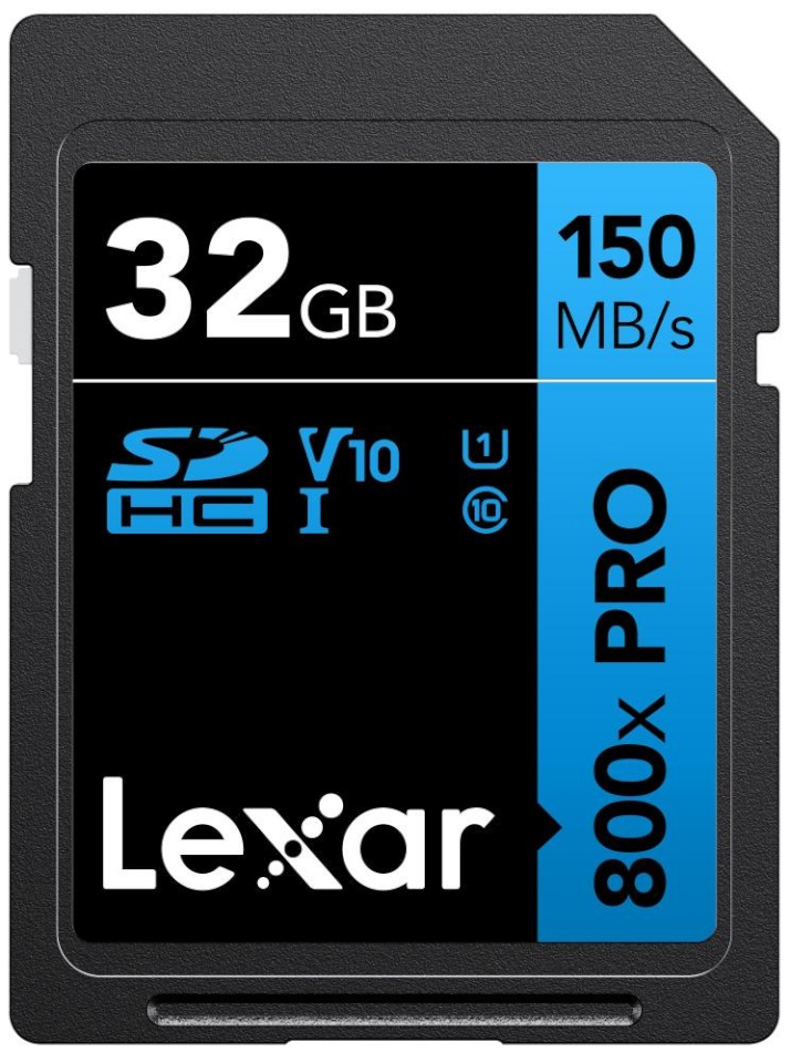 Lexar Memory Card | Professional 800x PRO | 32 GB | MicroSDXC | Flash memory class UHS-I