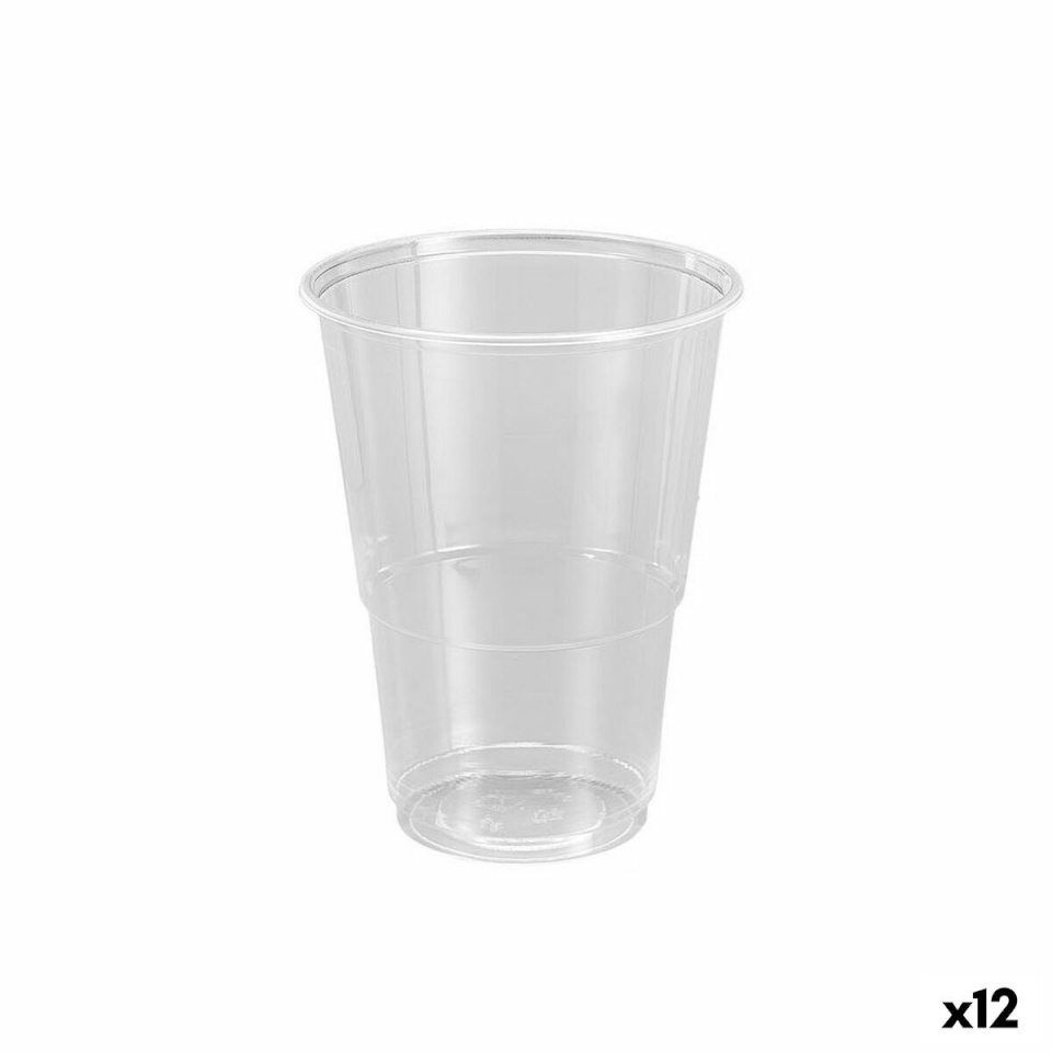 Algon Korduvkasutatavate prillide komplekt Plastmass läbipaistev 50tk 330ml (12tk)