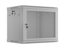 Lanberg serverikapp Wall-Mount Rack Cabinet 19 " 9U 600x450, perforated Door (Flat Pack) hall