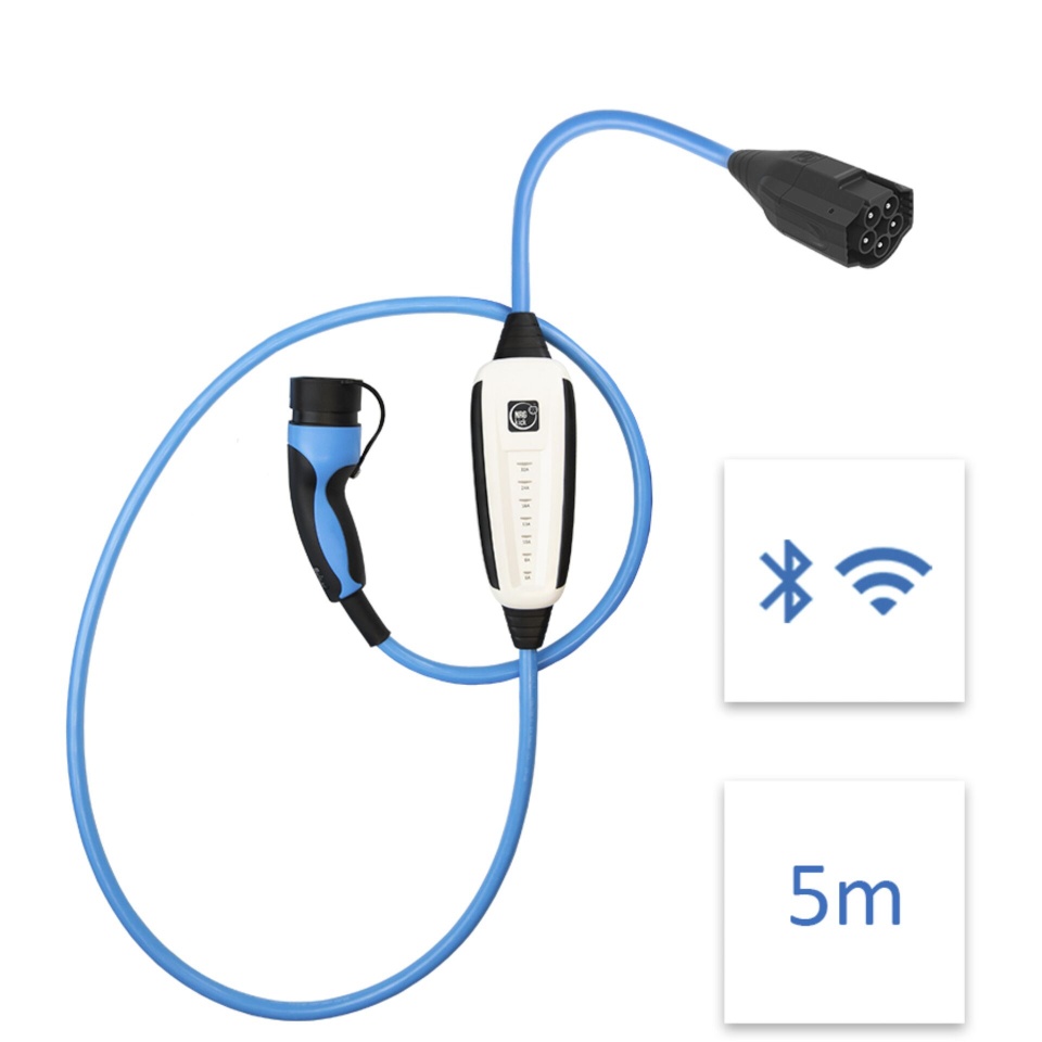 NRGkick elektriauto laadimisjaam 32A Pure 5m Standard WLAN