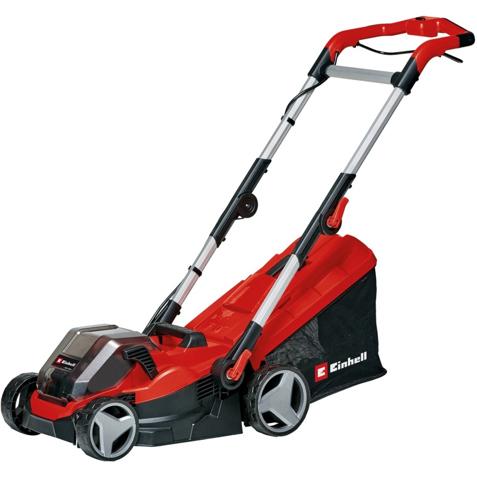 Einhell akumuruniiduk GE-CM 36/34-1 Li-Solo Cordless Lawn Mower, punane/must