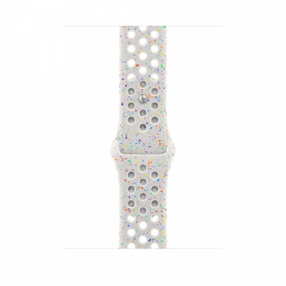 Apple kellarihm Watch Pure Platinum Nike Sport Band 46 mm - S/M