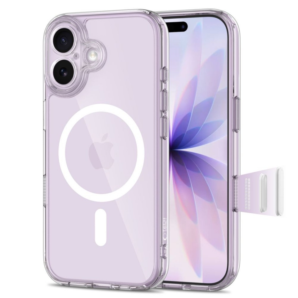 Tech-Protect MAGPEAK MagSafe CC iPhone 17 CLEAR