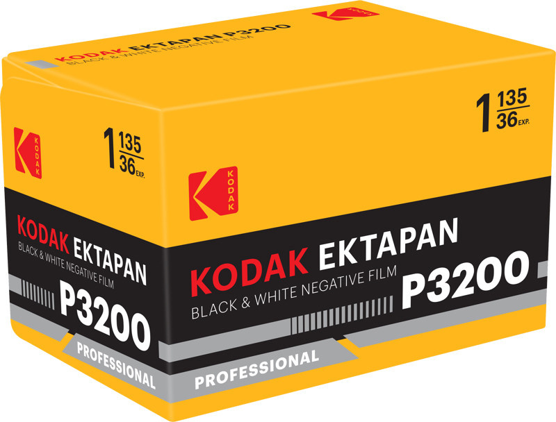 Kodak Eastman film Ektapan P3200/36