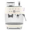 SMEG Manuaalne espressomasin EGF03CREU kohviveskiga, 50`ndate stiil, kreem