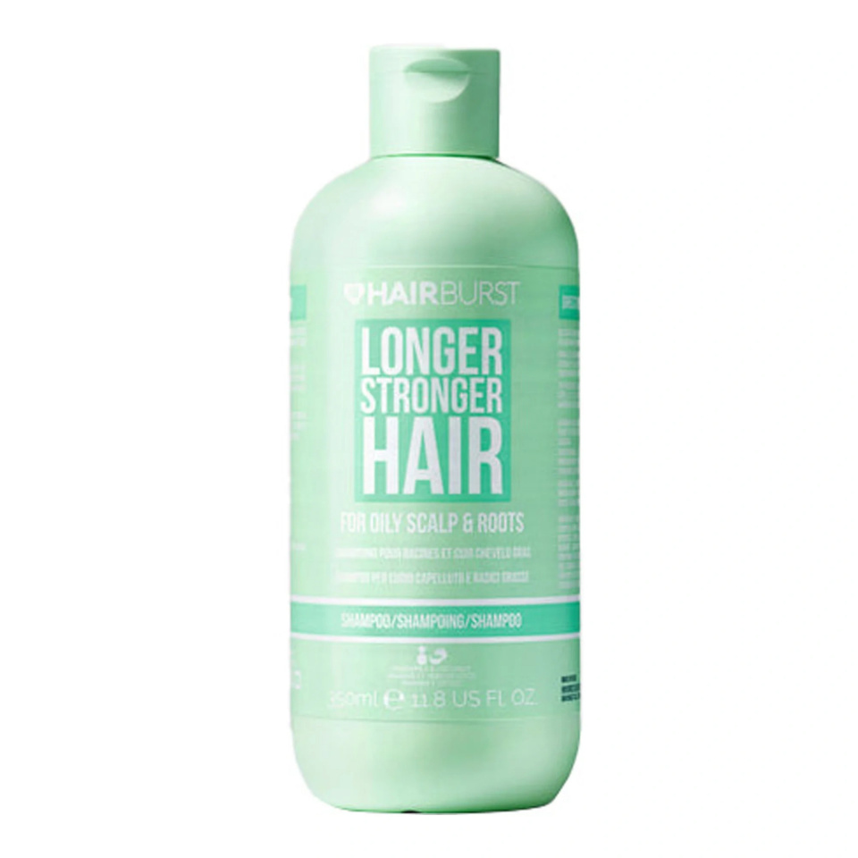 HairBurst šampoon Longer Stronger Hair Shampoo For Oily Scalp & Roots 350ml, unisex