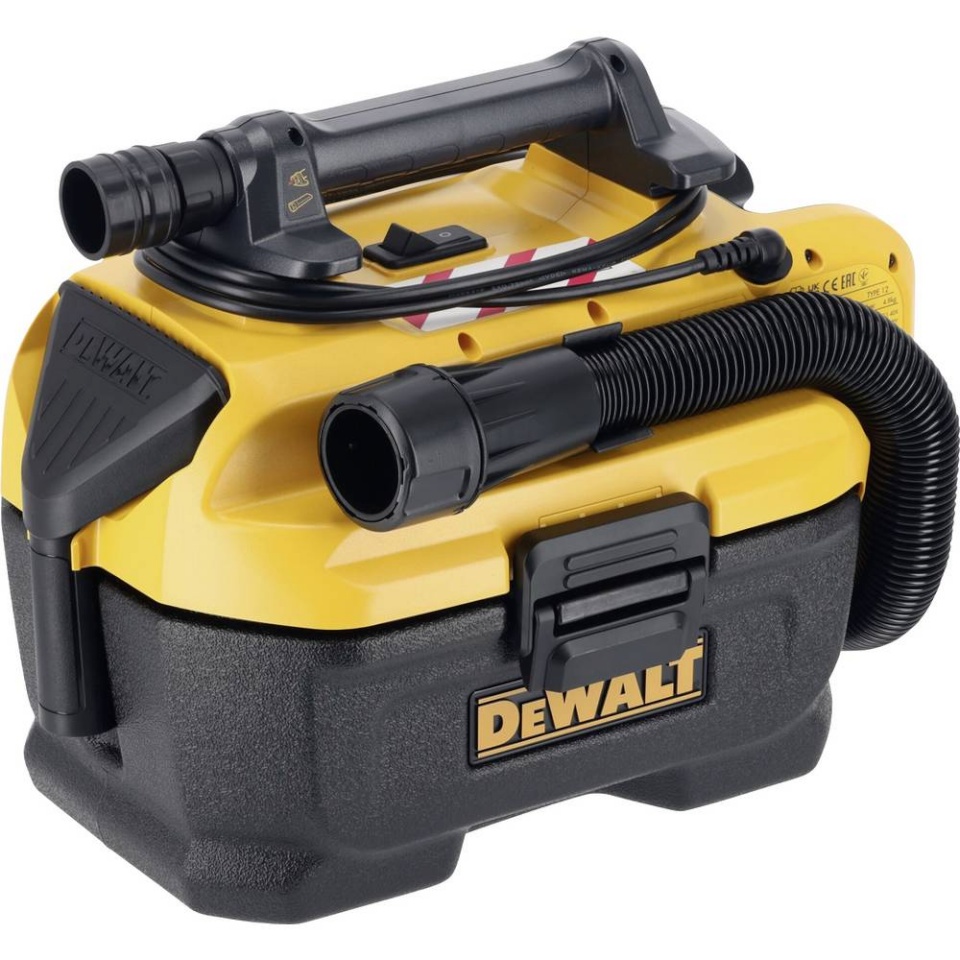 DeWalt vee- ja tolmuimeja DCV584L-QW Cordless Dust Extractor, kollane/must