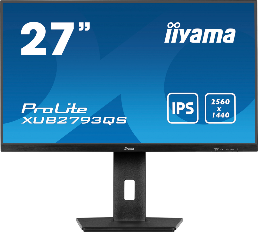 iiyama monitor 68.5cm (27") XUB2793QS-B7 16:9 HDMI+DP IPS Lift