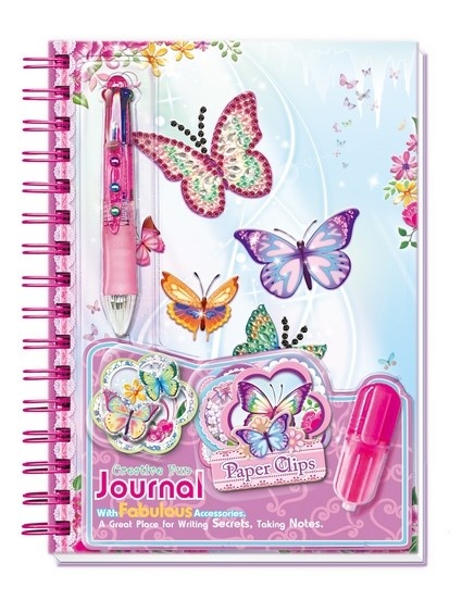 Pulio Pecoware Spiral Diary - Butterflies 2