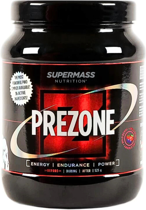Supermass Nutrition toidulisand Prezone Performance Booster, Wild Berry, 525g