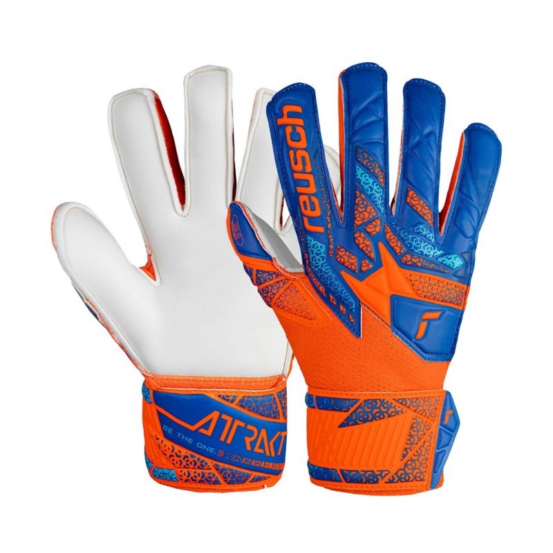 Reusch Attrakt Solid Finger Support Jr 5472510 2290 väravavahi kindad 4