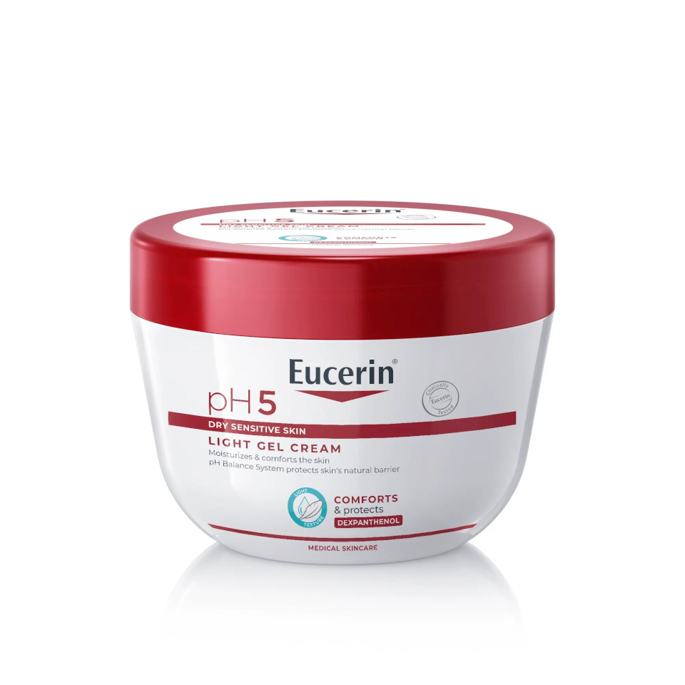 Eucerin kehakreem pH5 Light Gel Cream 350ml, unisex