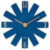 TFA seinakell Clock In The Box Wall Clock, sinine 