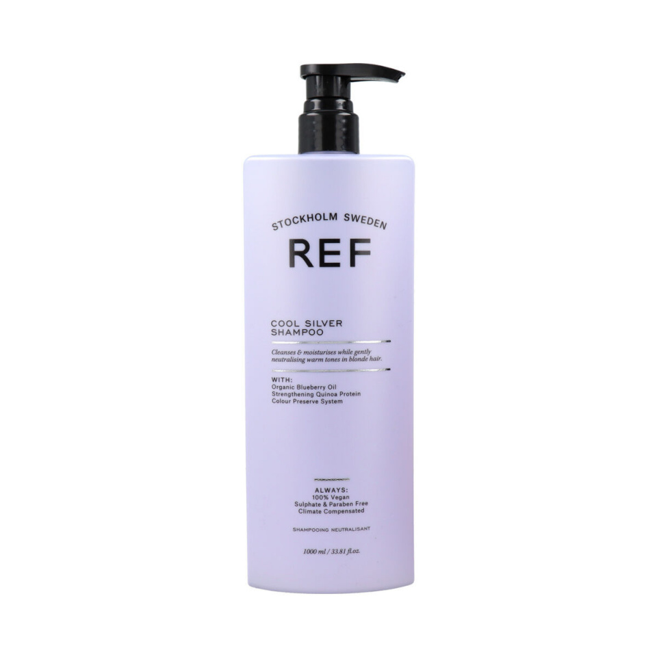REF šampoon Cool Silver Shampoo 1000ml, unisex