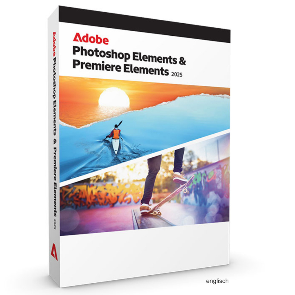 Adobe Photoshop & Premiere Elements 2025 ENG (Win/Mac OS)