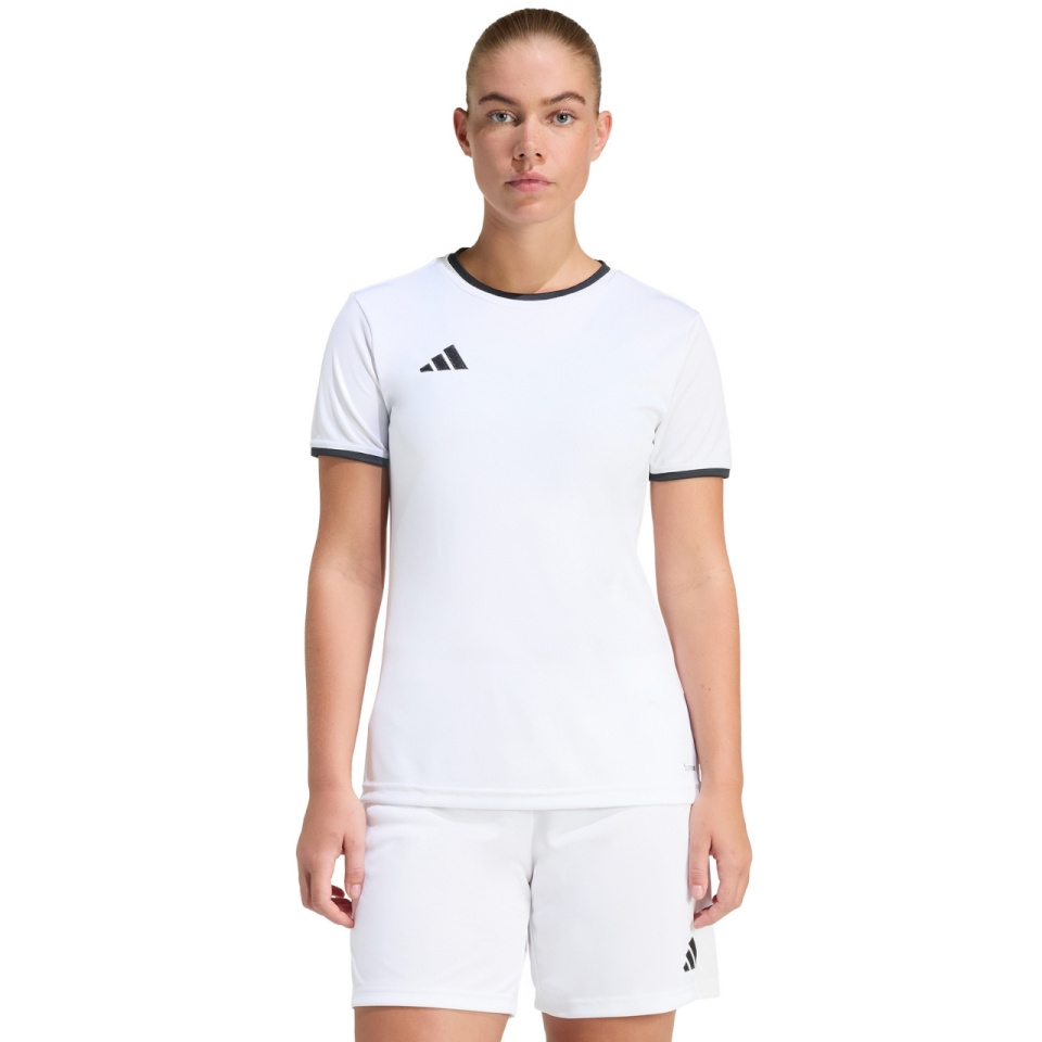 Adidas Teamwear T-särk naistele Entrada 26 Jersey valge JZ2497 suurus M