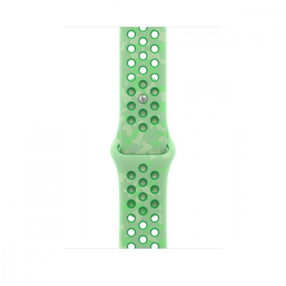 Apple kellarihm Watch 46mm Green Spark Nike Sport Band - S/M