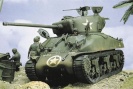 Italeri liimitav mudel M4-A1 Sherman