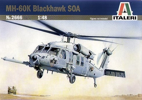 Italeri liimitav mudel MH-60K Blackhawk SOA