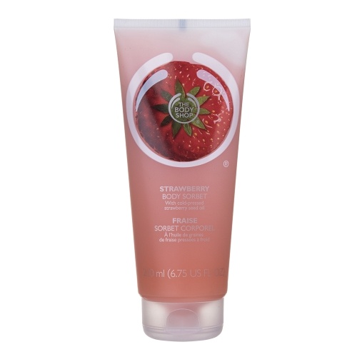 The Body Shop Strawberry Body Sorbet 200ml, naistele