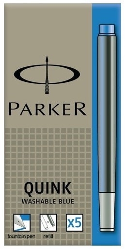 Parker täitetint 1x5 Quink sinine washable