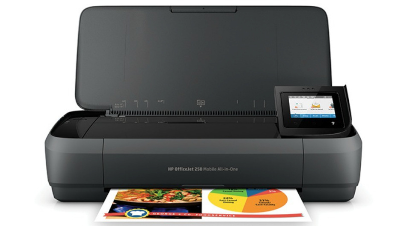 HP printer OfficeJet 250 Mobile All-in-One Printer