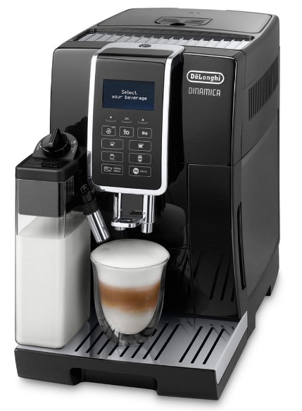 DeLonghi espressomasin Dinamica (ECAM.350.55B) must