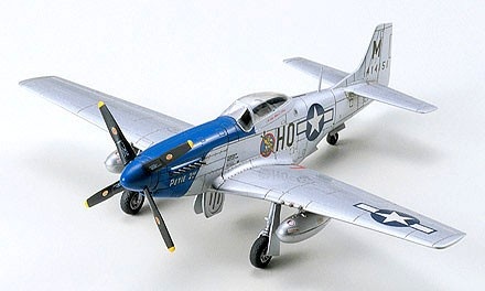 Tamiya liimitav mudel P-51D Mustang North American
