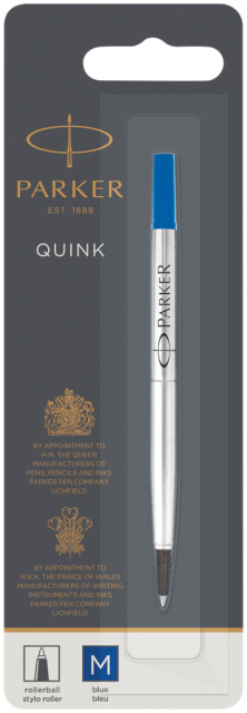 Parker Rollerball Refill M sinine (Blister)