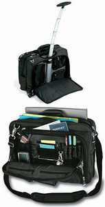 Kensington sülearvutikott-kohver Contour Roller 17", must