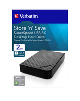 Verbatim kõvaketas Store N Save 3.5" 2TB