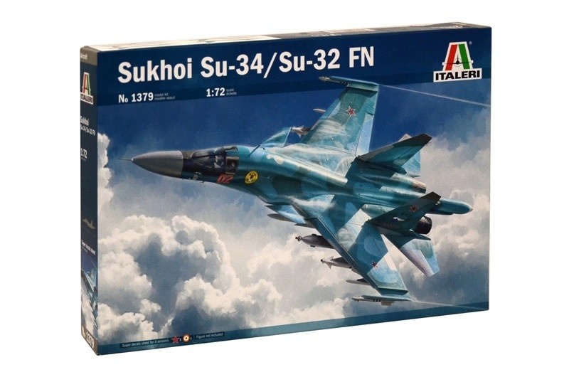 Italeri liimitav mudel BO-105 Sukhoi SU -34/32