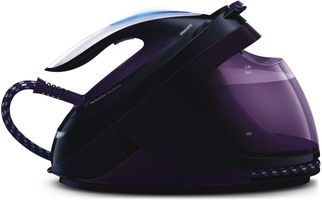 Philips triikimissüsteem GC9650/80 PerfectCare Elite Ironing System, must/lilla