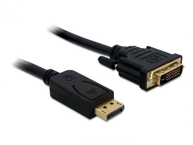 Delock videokaabel DisplayPort(M)-> DVI-I(M)(24+1) 3m