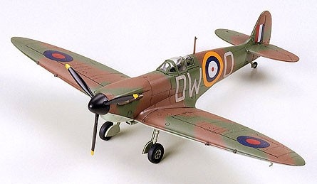 Tamiya liimitav mudel Supermarine Spitfire Mk.1