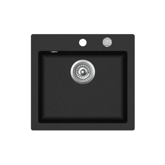 Teka kraanikauss Clivo 50 S-TQ Must Graniit Kitchen Sink