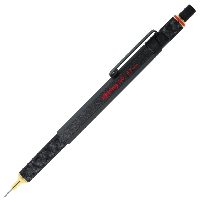 Rotring mehaaniline pliiats 800 Mechanical Pencil must 0,7 mm