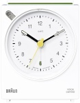 Braun äratuskell BNC 004 valge Voice Activated Alarm Clock