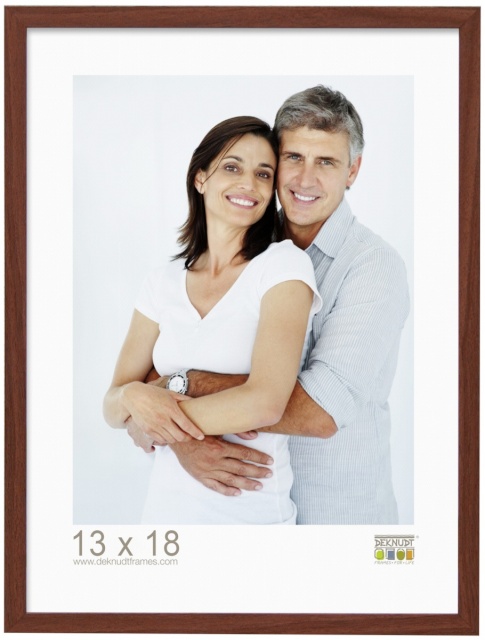 Deknudt pildiraam S44CH3 13x18 Wooden light pruun