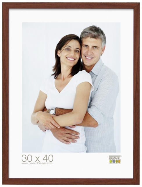 Deknudt pildiraam S44CH3 30x40 Wooden Frame light pruun