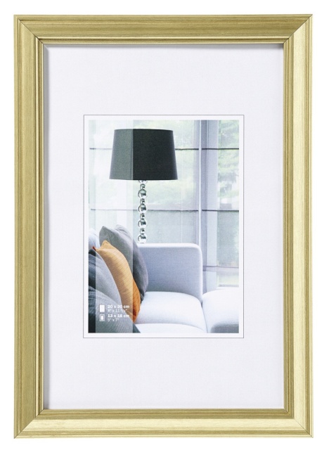 Walther pildiraam Lounge kuldne 20x30 Plastic Frame JA030G