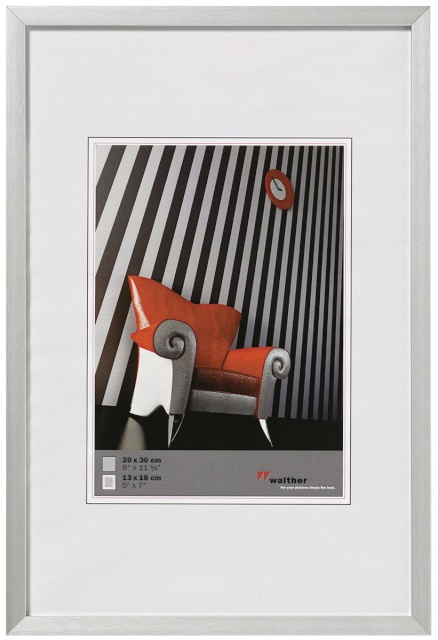 Walther pildiraam Chair 20x30 Aluminium hõbedane AJ030S